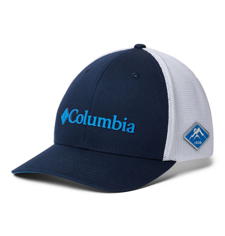 Columbia Mesh Ball Cap, Color: Collegiate Navy, White, image 1