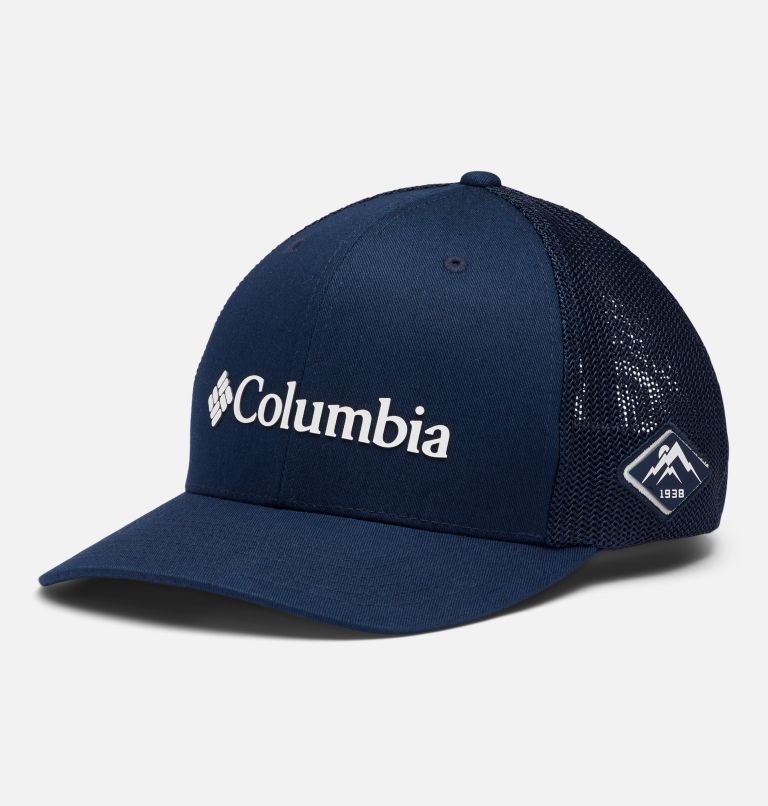 Thumbnail: Columbia Mesh Ball Cap, Color: Collegiate Navy, image 1
