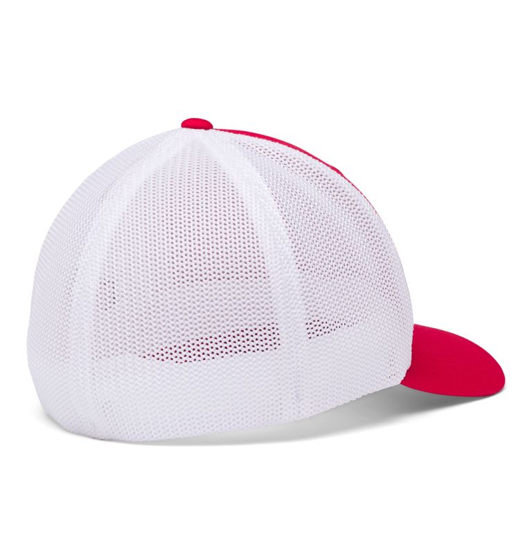 Columbia Mesh Ballcap | 613 | S/M, Color: Mountain Red, image 2