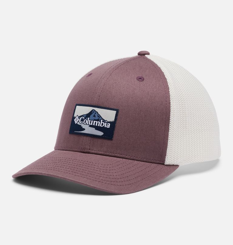 Columbia Mesh Ball Cap, Color: Light Raisin, Chalk, Peak2River, image 1