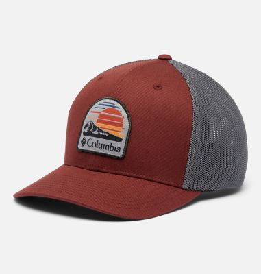 Columbia Mesh Snapback Unisex, Color: Spice, City Grey, Peaceful Perspective, image 13