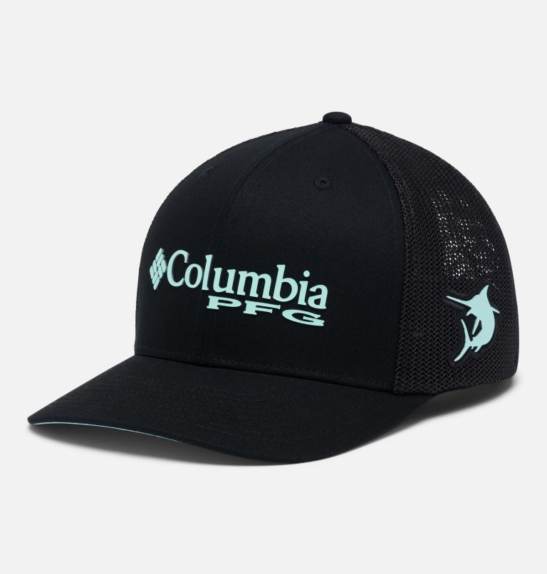PFG Logo Mesh Ball Cap, Color: Black, Gulf Stream, image 1