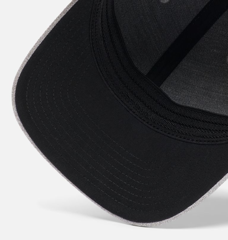 PFG Logo Mesh Ball Cap, Color: Cool Grey Heather, Black, image 3