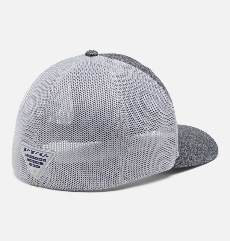 PFG Logo Mesh Ball Cap - Mid Crown, Color: Grill Heather, Cool Grey, image 2