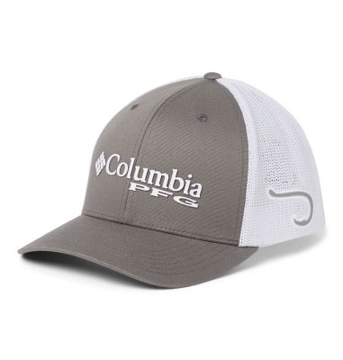 PFG Logo Mesh Ball Cap, Color: Titanium, Hook, image 5