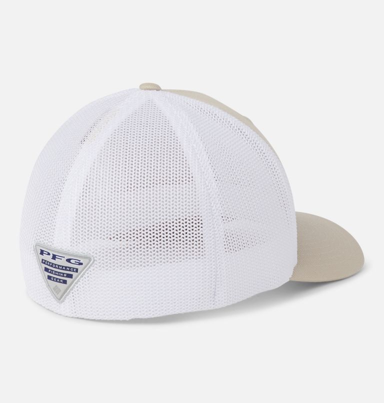 PFG Logo Mesh Ball Cap - High Crown, Color: Fossil, Grill, White, Bass, image 2