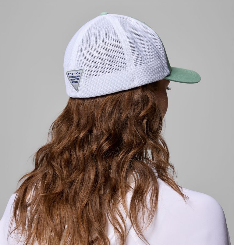 PFG Mesh Ball Cap | 357 | L/XL, Color: Misty Jade, White, Hook, image 6