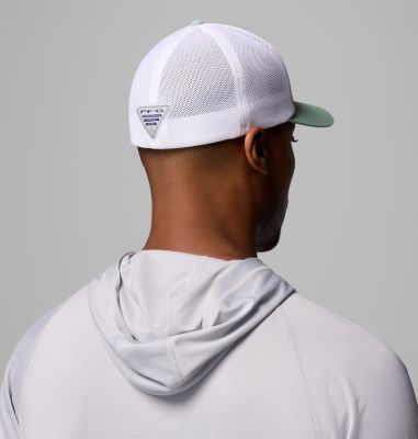 PFG Mesh Unisex-Ballcap, Color: Misty Jade, White, Hook, image 6