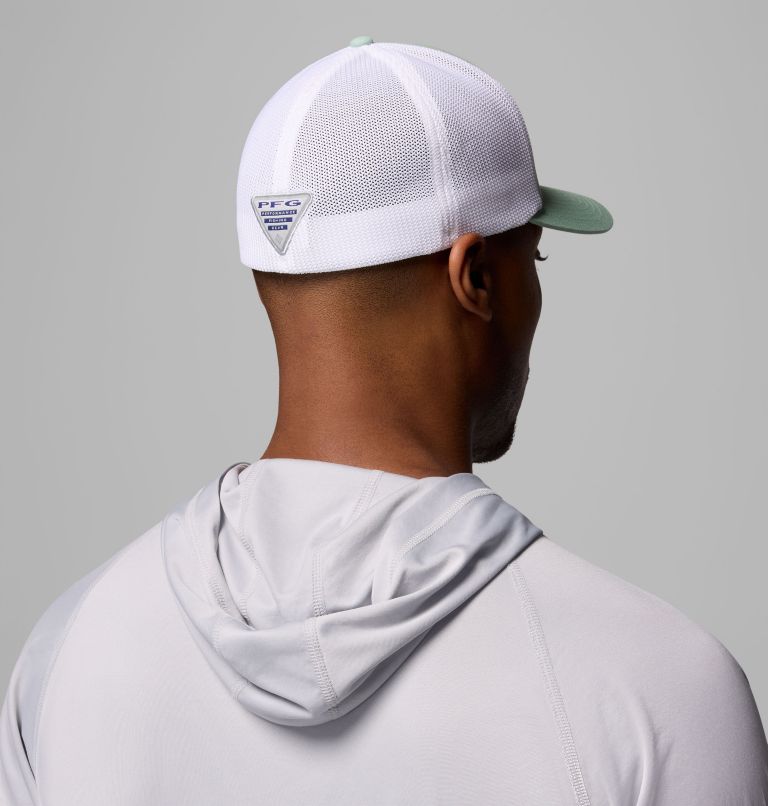 PFG Mesh Ball Cap | 357 | L/XL, Color: Misty Jade, White, Hook, image 4