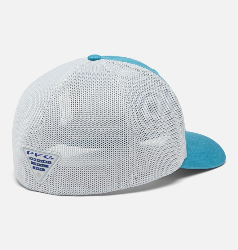 PFG Mesh Ball Cap, Color: Canyon Blue, Icy Morn, image 2