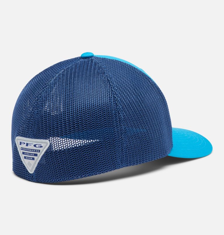 PFG Logo Mesh Ball Cap - Low Crown, Color: Pool, Carbon, image 2