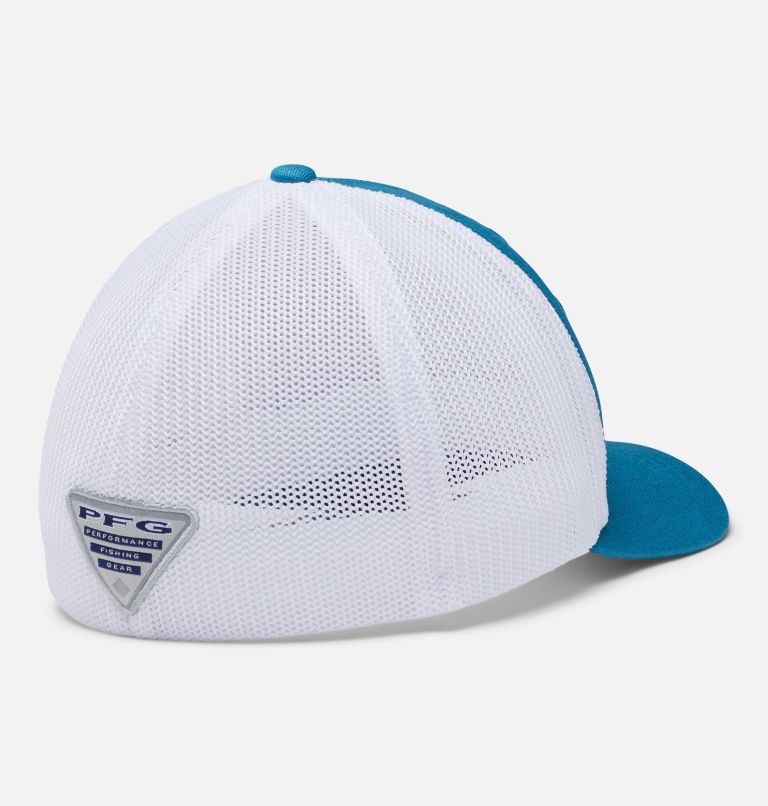 PFG Junior Mesh Ball Cap | 400 | O/S, Color: Deep Marine, PFG Hook Patch, image 2