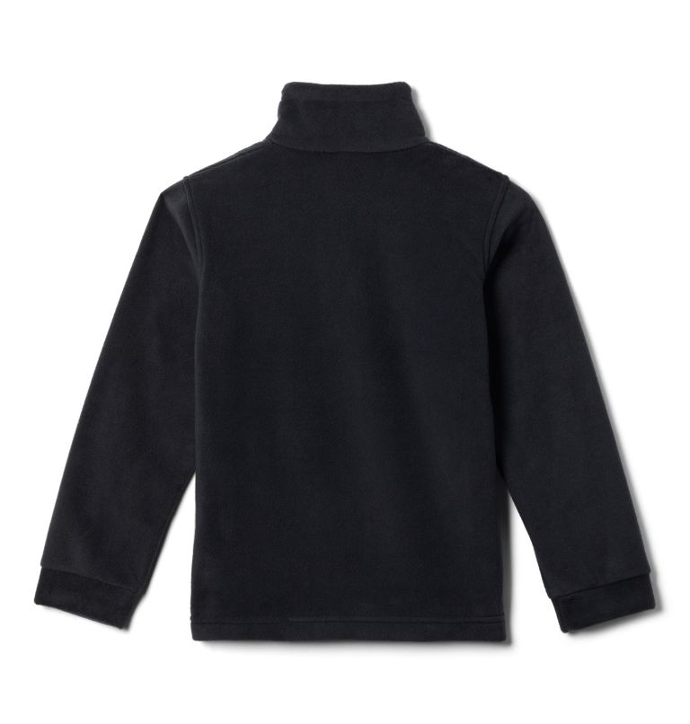 Boys’ Steens Mountain II Fleece Jacket, Color: Black, image 3