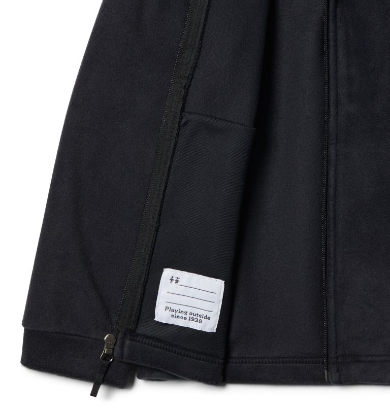 Boys' Steens Mountain II Fleece Jacket, Color: Black, image 4
