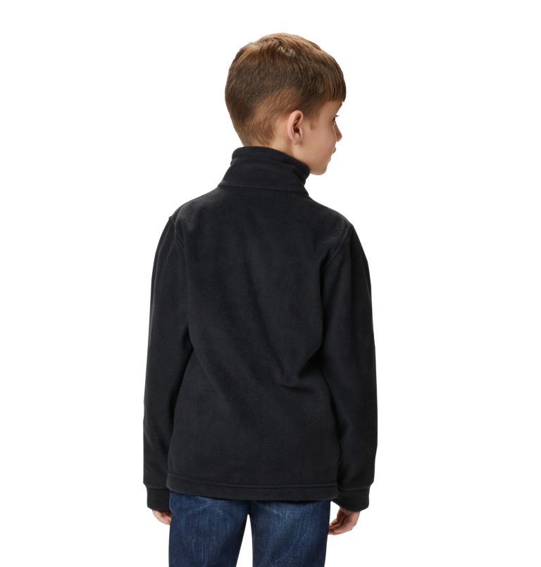 Boys' Steens Mountain II Fleece Jacket, Color: Black, image 5