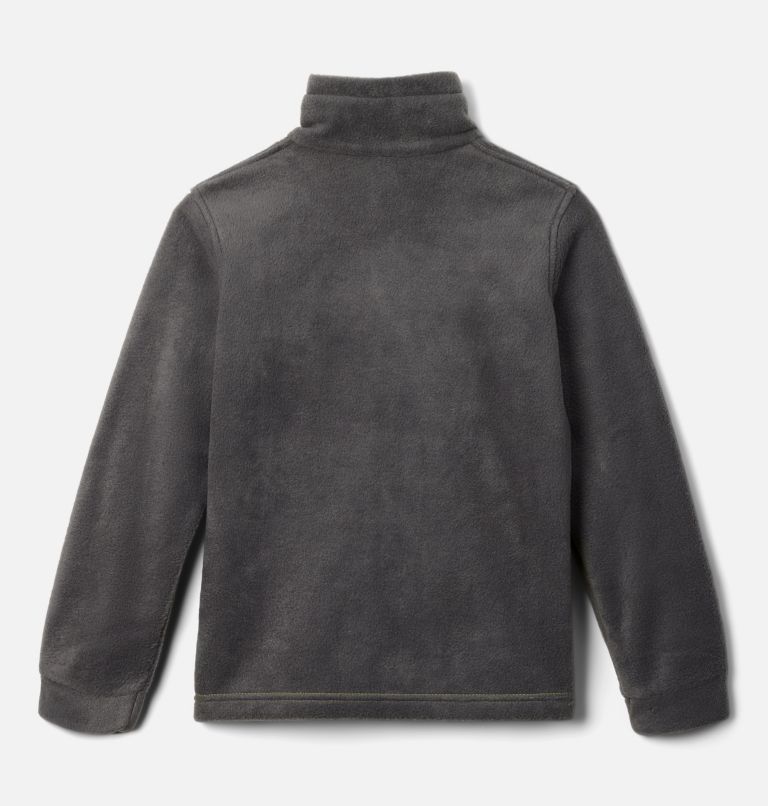 Boys' Steens Mountain II Fleece Jacket, Color: Shark, Radiation, image 2