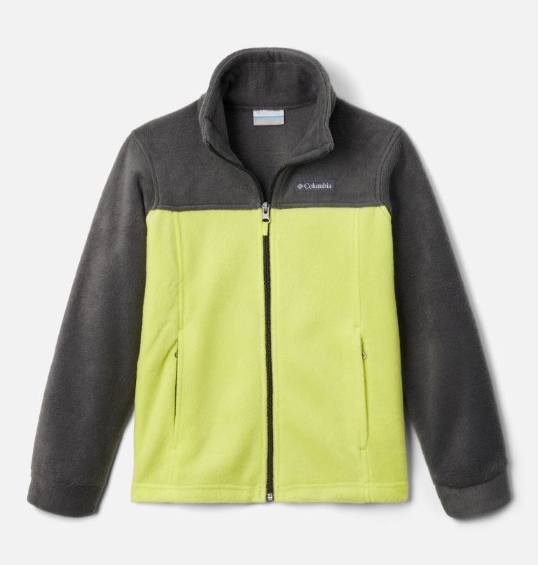Thumbnail: Boys’ Steens Mountain II Fleece Jacket, Color: Shark, Radiation, image 1