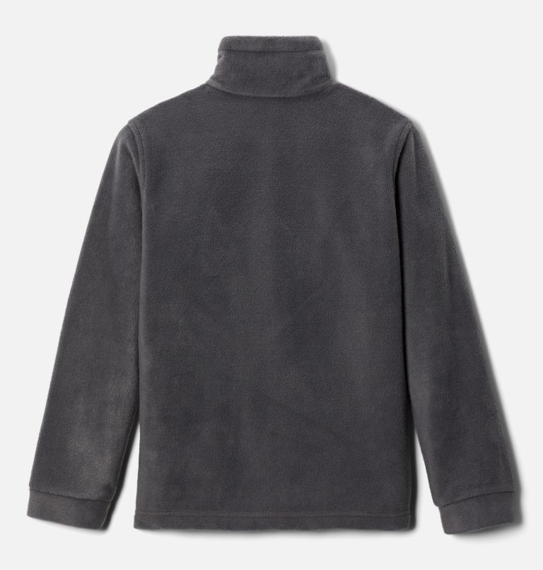 Boys' Steens Mountain II Fleece Jacket, Color: Delta, Shark, image 2