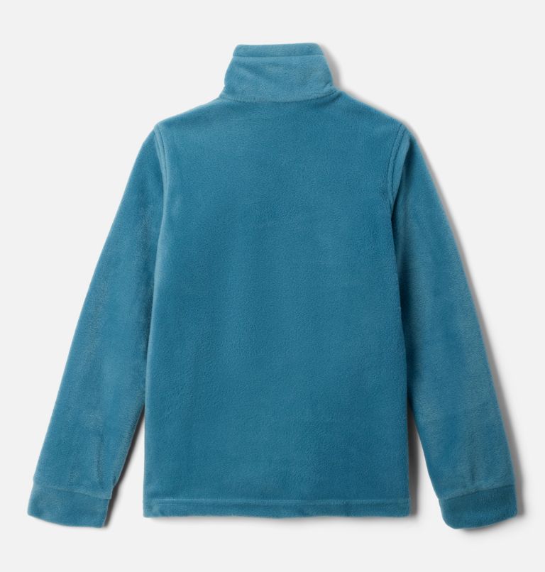 Boys’ Steens Mountain II Fleece Jacket, Color: Cloudburst, Spray, image 2