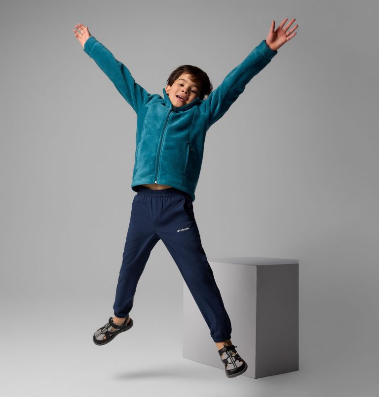 Boys' Steens Mountain II Fleece Jacket, Color: River Blue, image 7