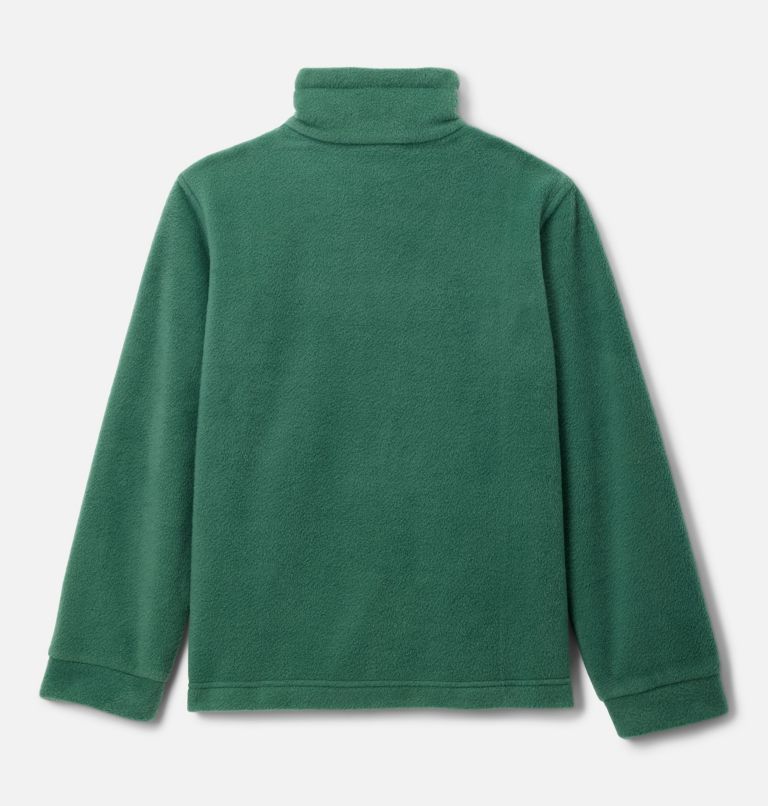 Boys' Steens Mountain II Fleece Jacket, Color: Rain Forest, image 2
