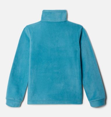 Boys&rsquo; Steens Mountain II Fleece Jacket, Color: Shasta, Collegiate Navy