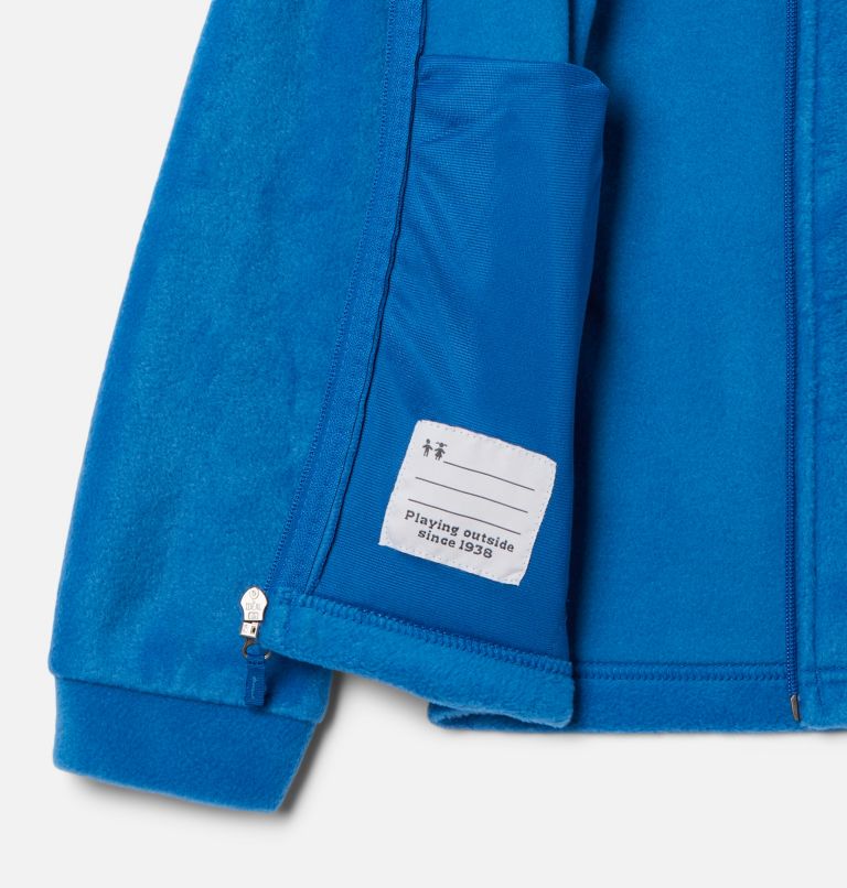 Boys' Steens Mountain II Fleece Jacket, Color: Bright Indigo, image 3
