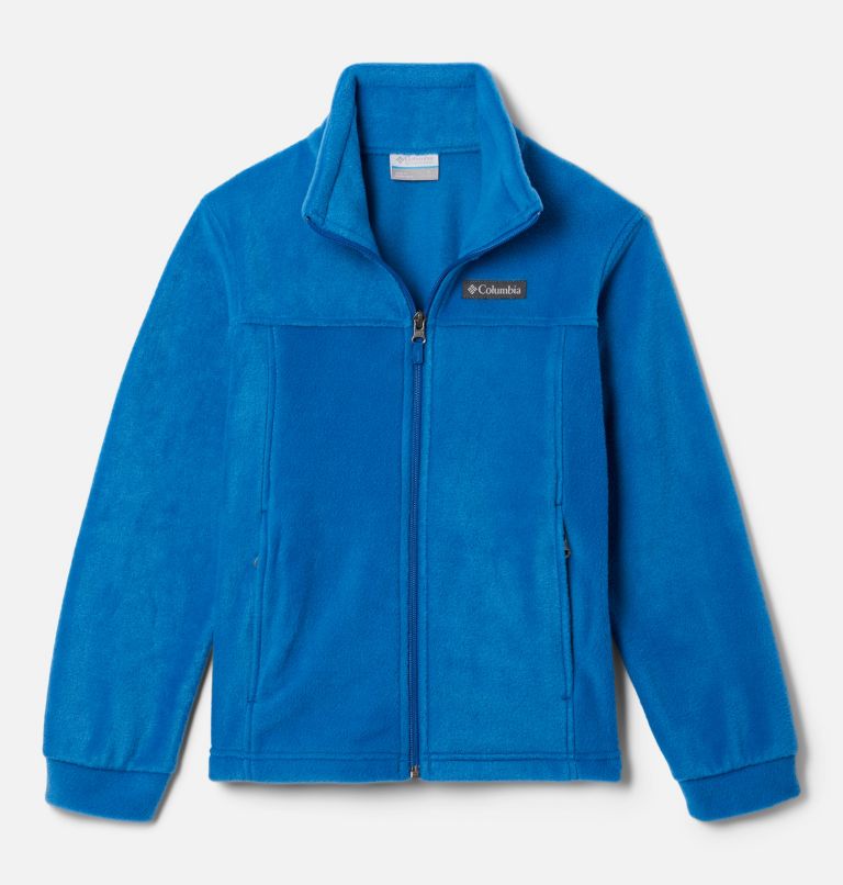 Boys’ Steens Mountain II Fleece Jacket, Color: Bright Indigo, image 1