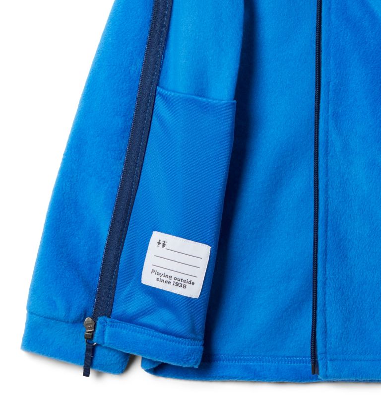 Boys' Steens Mountain II Fleece Jacket, Color: Super Blue, image 4