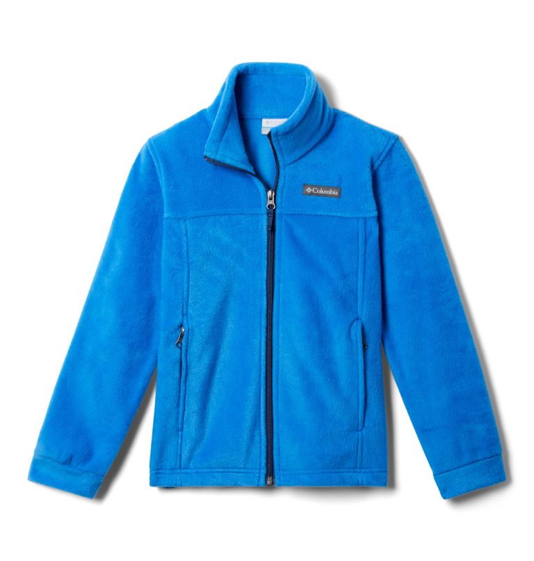 Boys' Steens Mountain II Fleece Jacket, Color: Super Blue, image 2