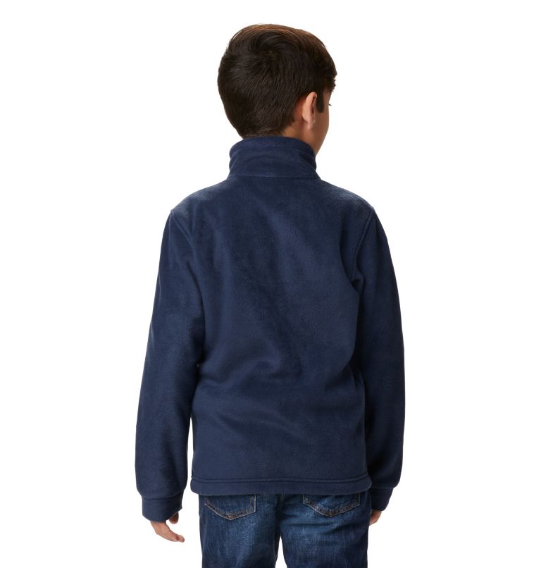 Boys’ Steens Mountain II Fleece Jacket, Color: Collegiate Navy, image 5