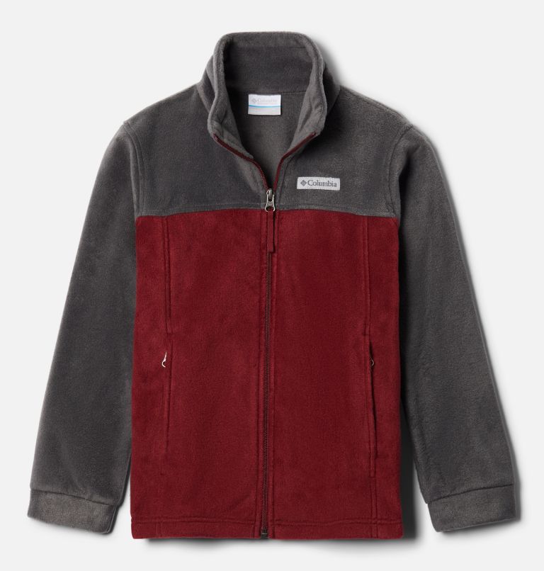 Steens Mt II Fleece | 664 | L, Color: Red Jasper, Shark, image 1