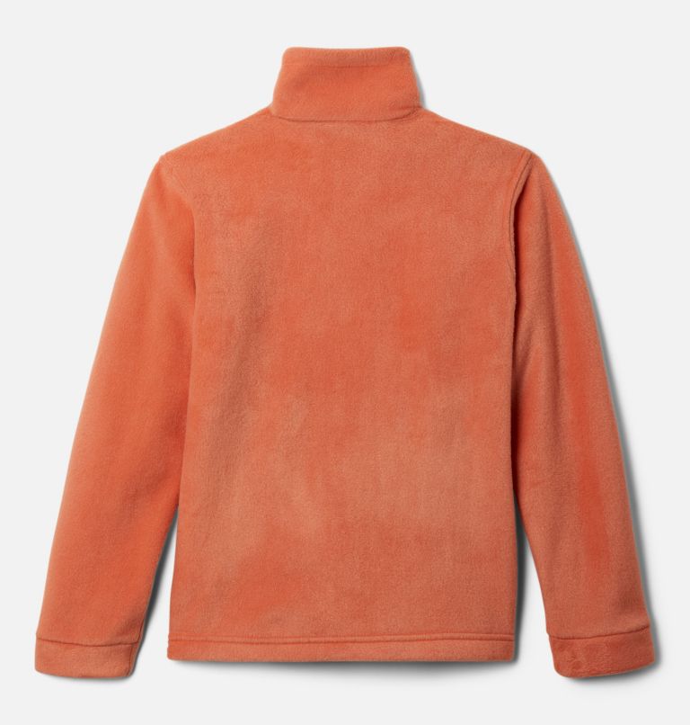 Boys’ Steens Mountain II Fleece Jacket, Color: Desert Orange, image 2