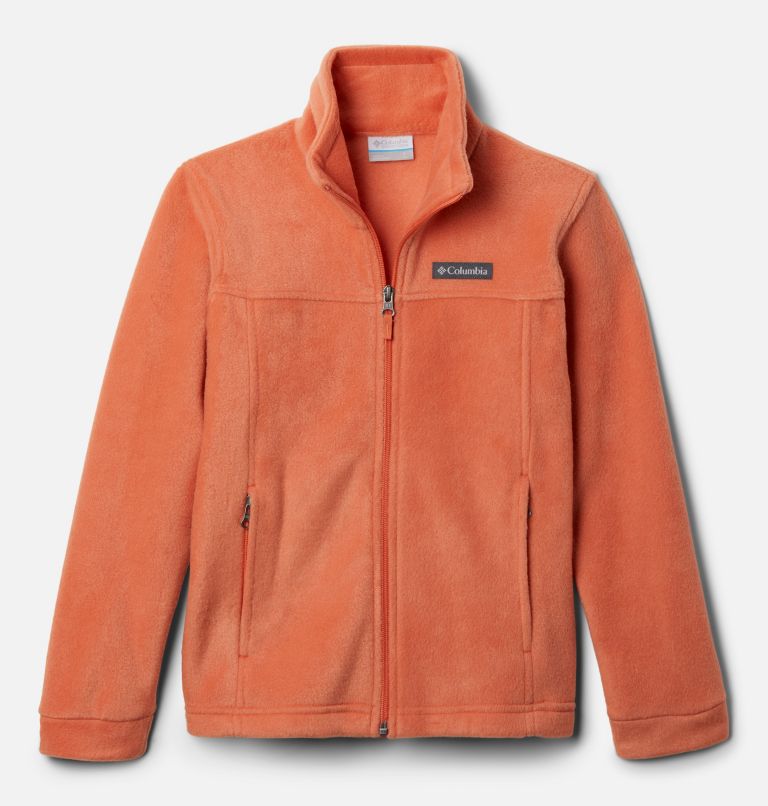Boys’ Steens Mountain II Fleece Jacket, Color: Desert Orange, image 1