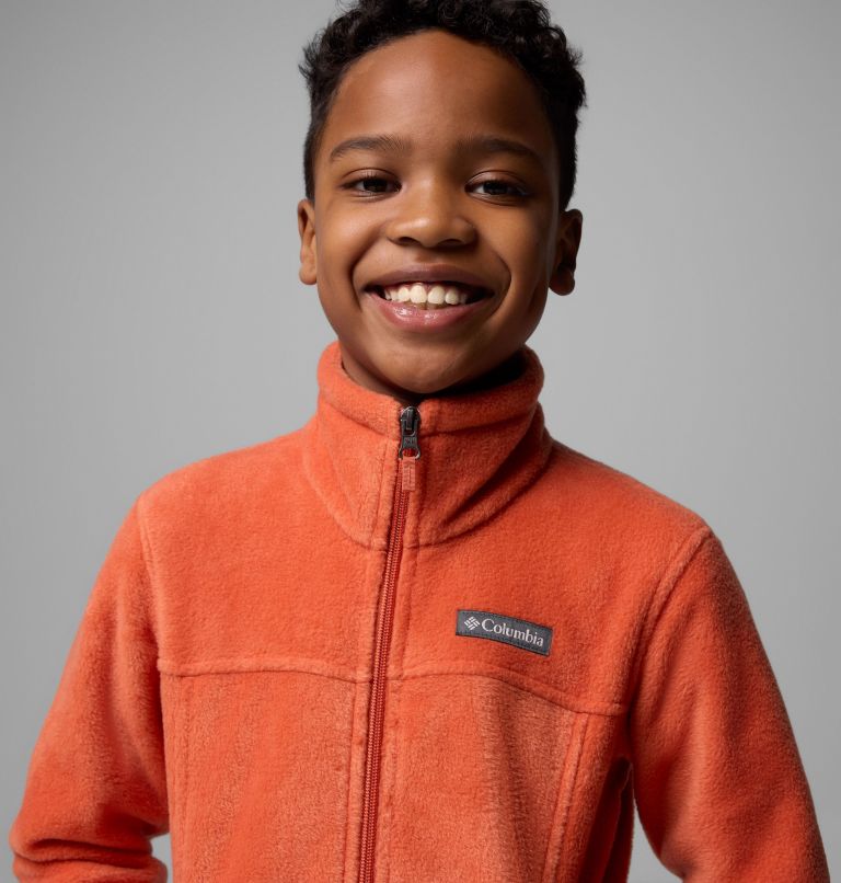 Boys' Steens Mountain II Fleece Jacket, Color: Tuscan, image 5