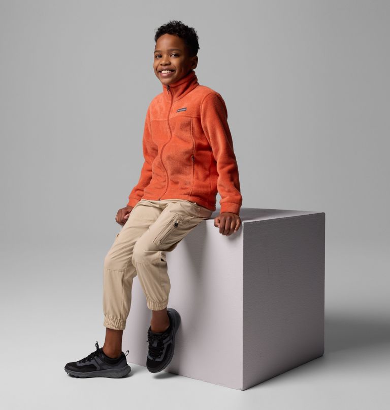 Boys' Steens Mountain II Fleece Jacket, Color: Tuscan, image 7