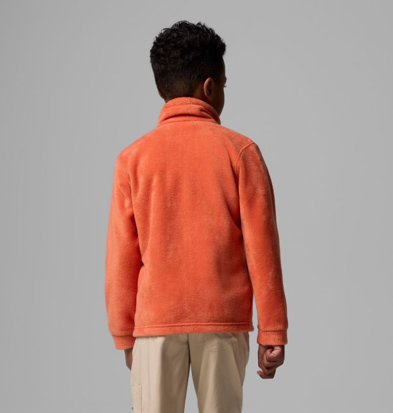 Boys' Steens Mountain II Fleece Jacket, Color: Tuscan, image 2