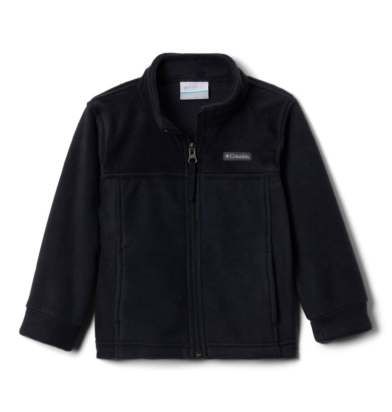 Thumbnail: Boys’ Toddler Steens Mountain II Fleece Jacket, Color: Black, image 2