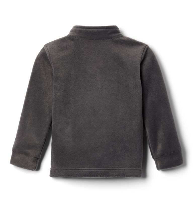 Boys' Toddler Steens Mountain II Fleece Jacket, Color: City Grey, Shark, image 2