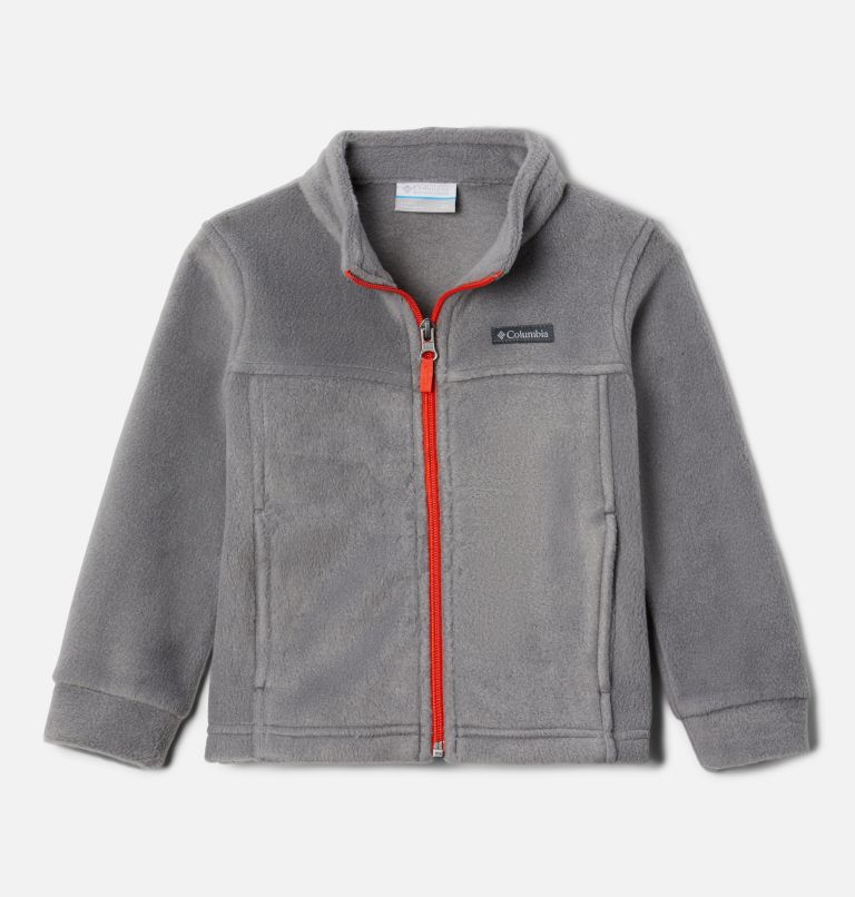 Thumbnail: Boys’ Toddler Steens Mountain II Fleece Jacket, Color: City Grey, image 1
