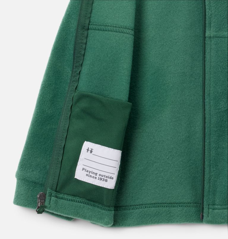 Boys' Toddler Steens Mountain II Fleece Jacket, Color: Rain Forest, image 3