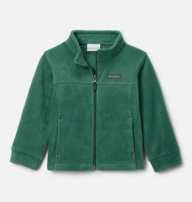 Boys' Toddler Steens Mountain II Fleece Jacket, Color: Rain Forest, image 1