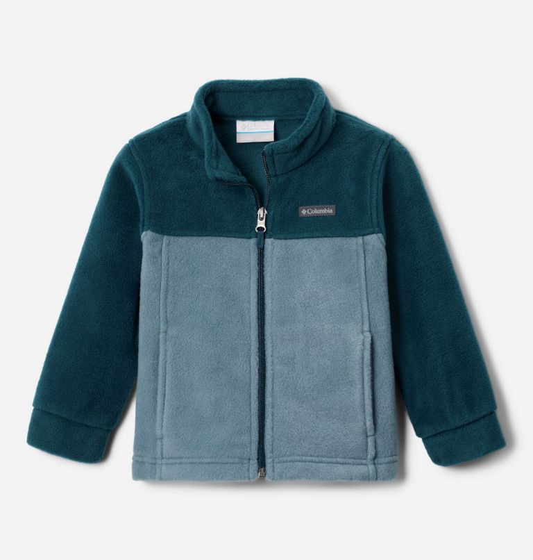 Boys’ Toddler Steens Mountain II Fleece Jacket, Color: Night Wave, Metal, image 1