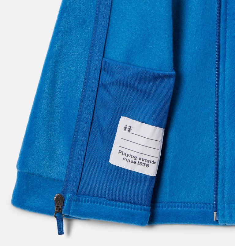Boys' Toddler Steens Mountain II Fleece Jacket, Color: Bright Indigo, image 3