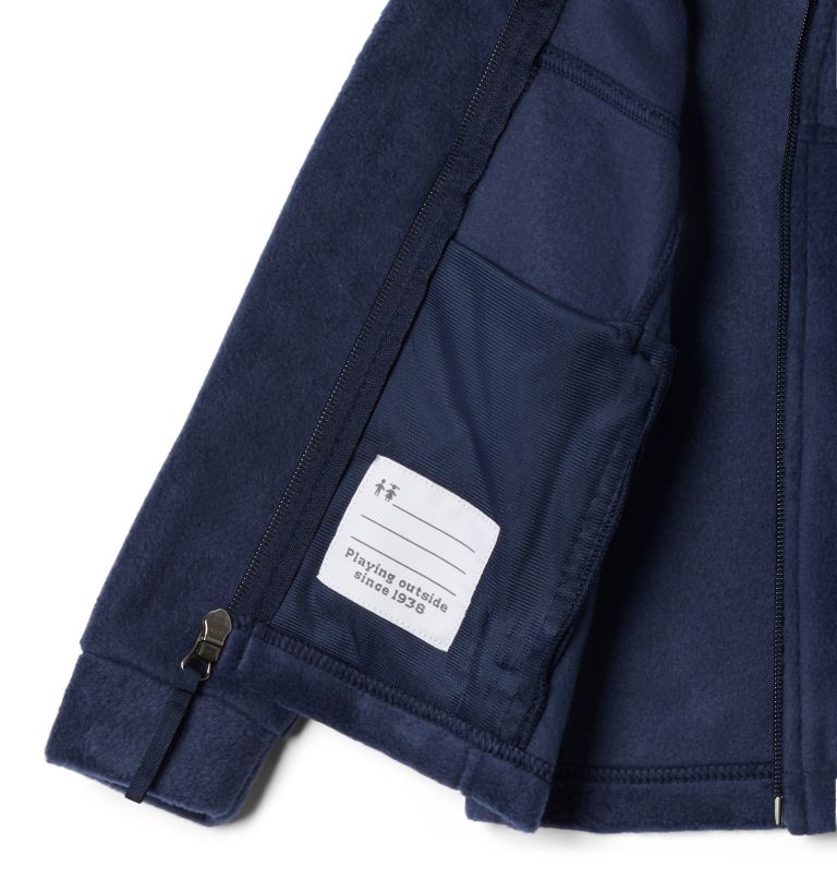 Boys' Toddler Steens Mountain II Fleece Jacket, Color: Collegiate Navy, image 5