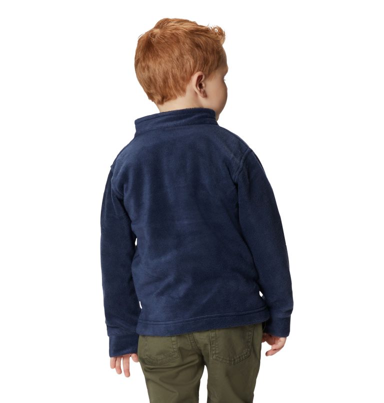 Thumbnail: Boys’ Toddler Steens Mountain II Fleece Jacket, Color: Collegiate Navy, image 6