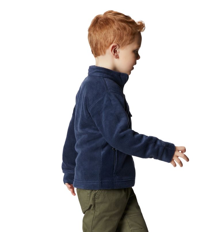 Boys' Toddler Steens Mountain II Fleece Jacket, Color: Collegiate Navy, image 7