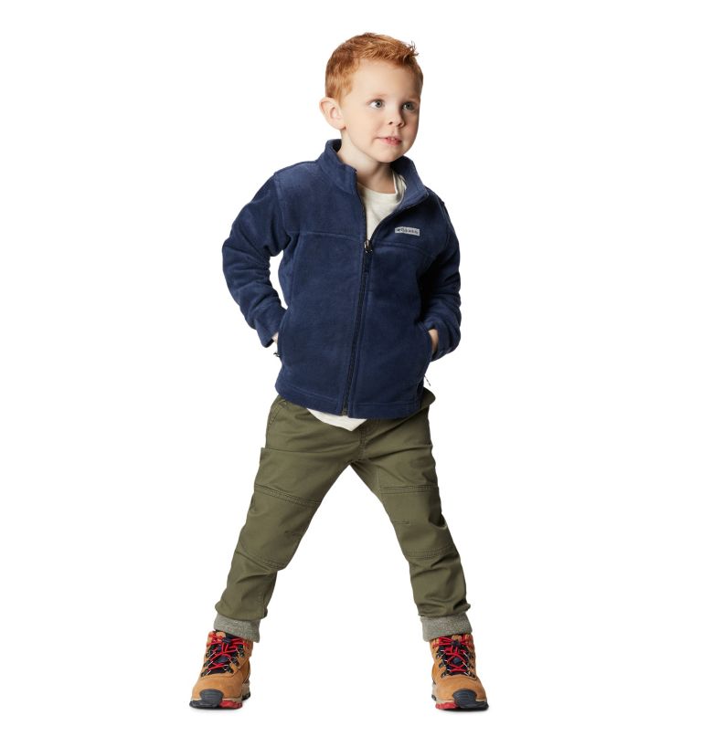 Boys’ Toddler Steens Mountain II Fleece Jacket, Color: Collegiate Navy, image 10