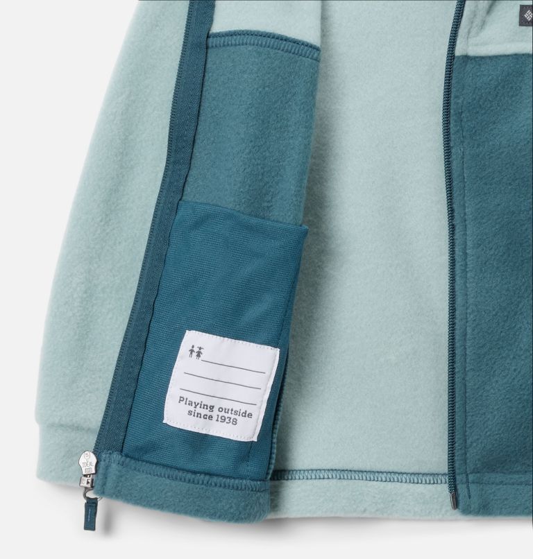 Boys' Toddler Steens Mountain II Fleece Jacket, Color: Crushed Blue, Everblue, image 3