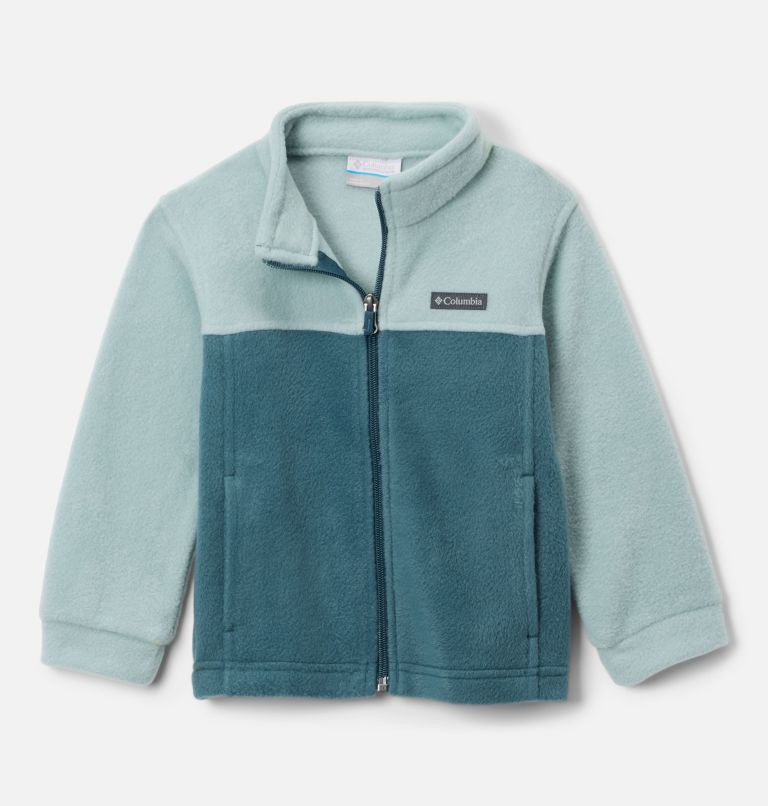 Boys' Toddler Steens Mountain II Fleece Jacket, Color: Crushed Blue, Everblue, image 1